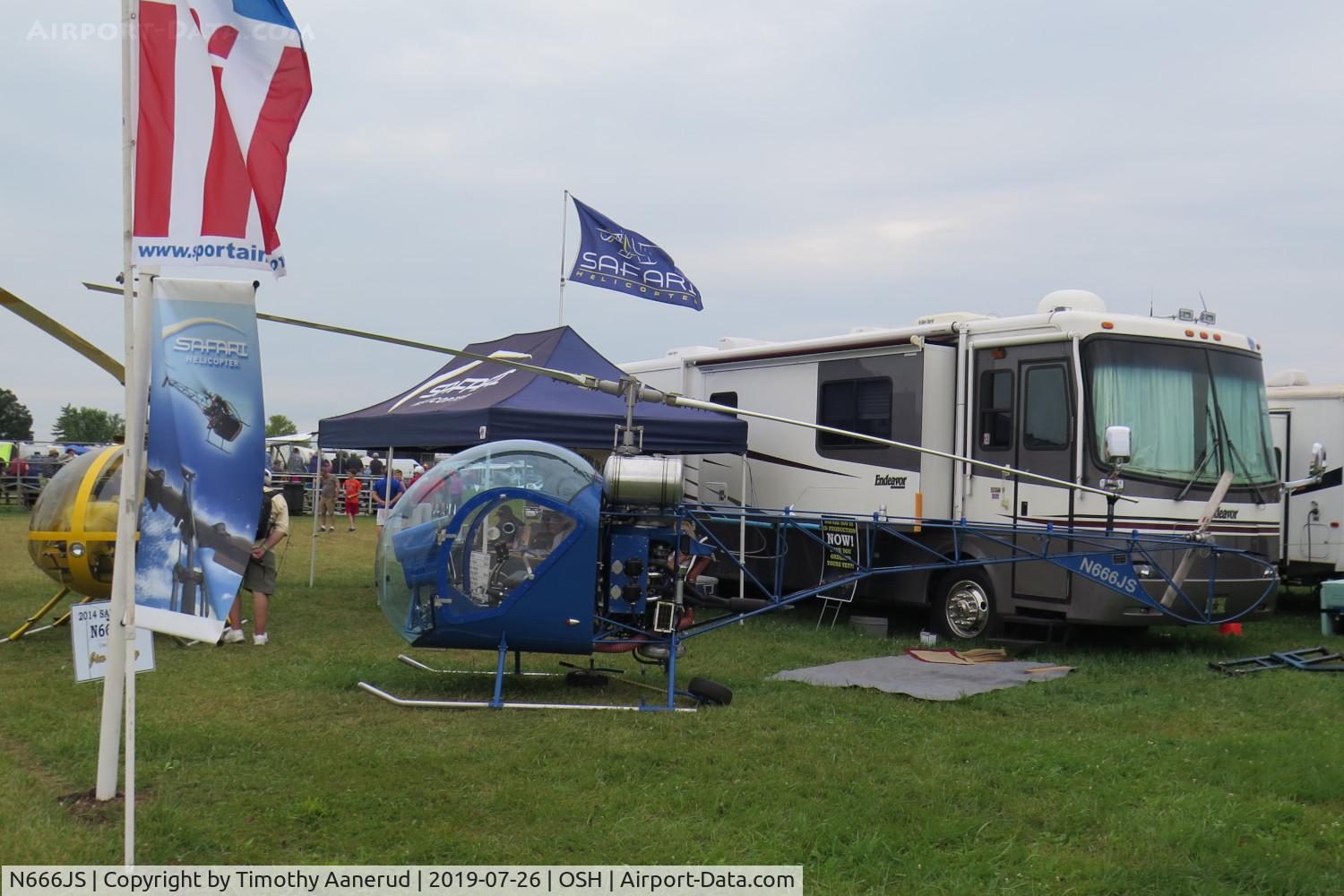 N666JS, 2014 CHR INTERNATIONAL INC SAFARI 400 C/N CH406, 2014 CHR INTERNATIONAL INC SAFARI 400, C/N: CH406. AirVenture 2019