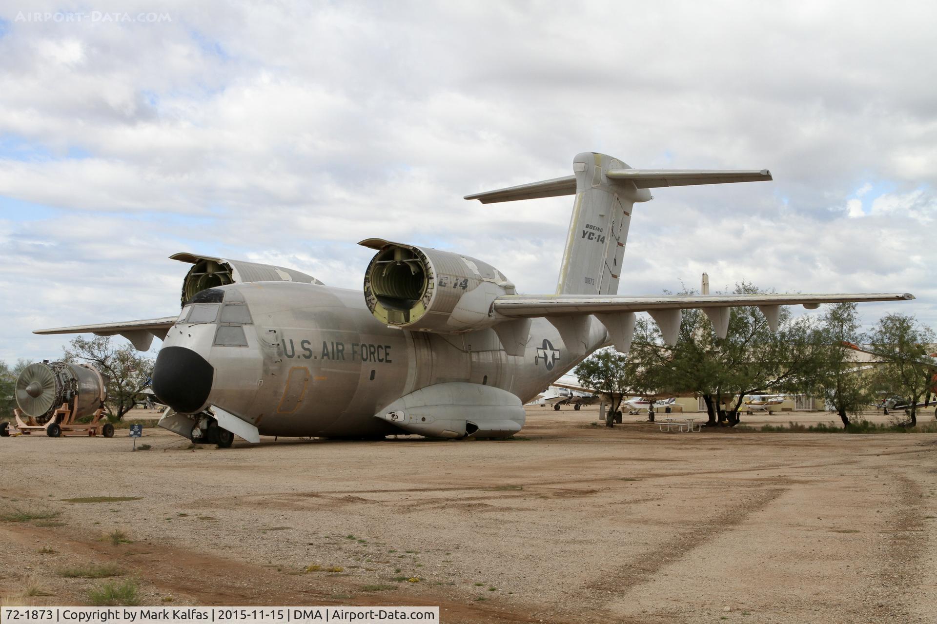 72-1873, 1972 Boeing YC-14A-BN C/N P 1, Boeing YC-14, 72-1873 at TUS