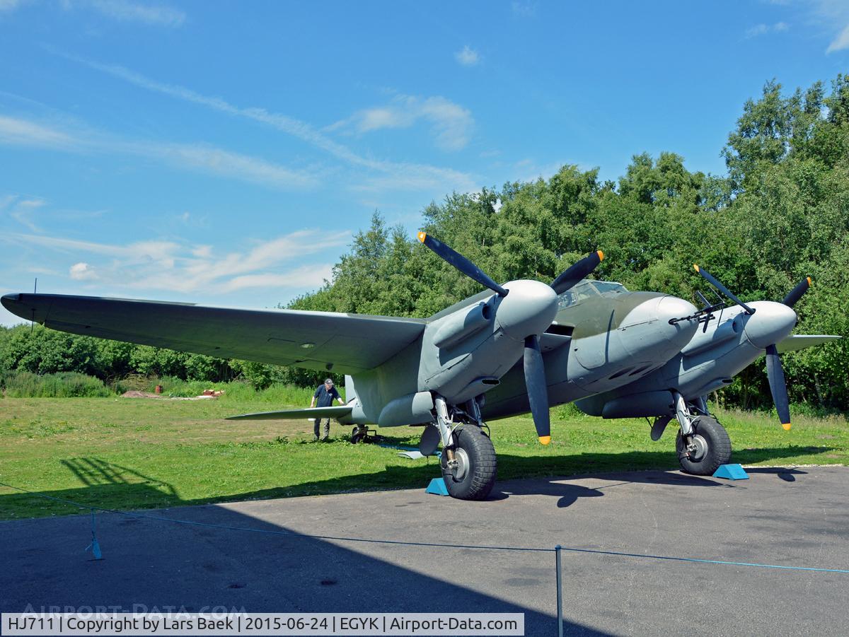 HJ711, 1943 De Havilland DH-98 Mosquito NF.11 C/N HJ711, On display