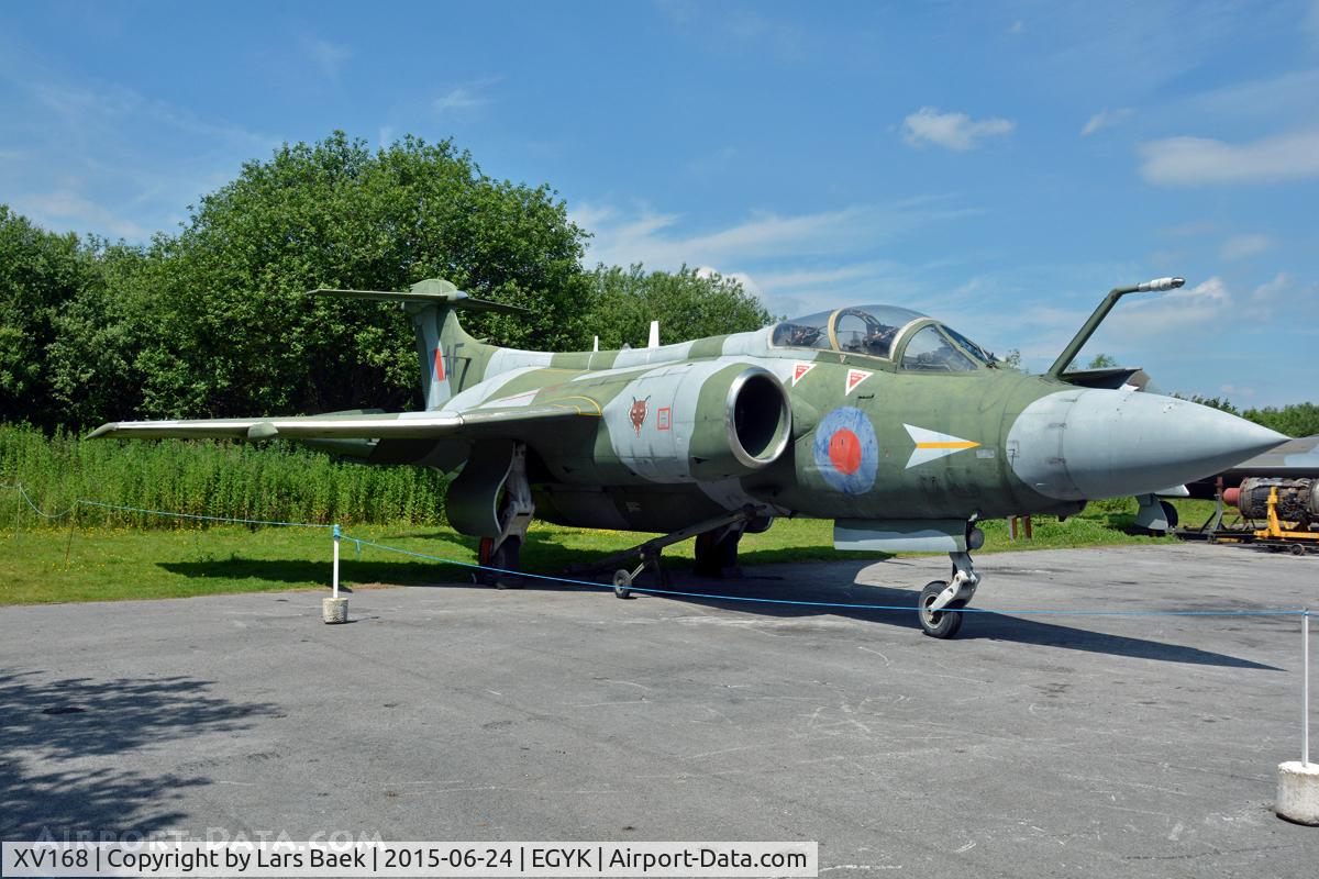 XV168, 1966 Hawker Siddeley Buccaneer S.2B C/N B3-09-66, On display
