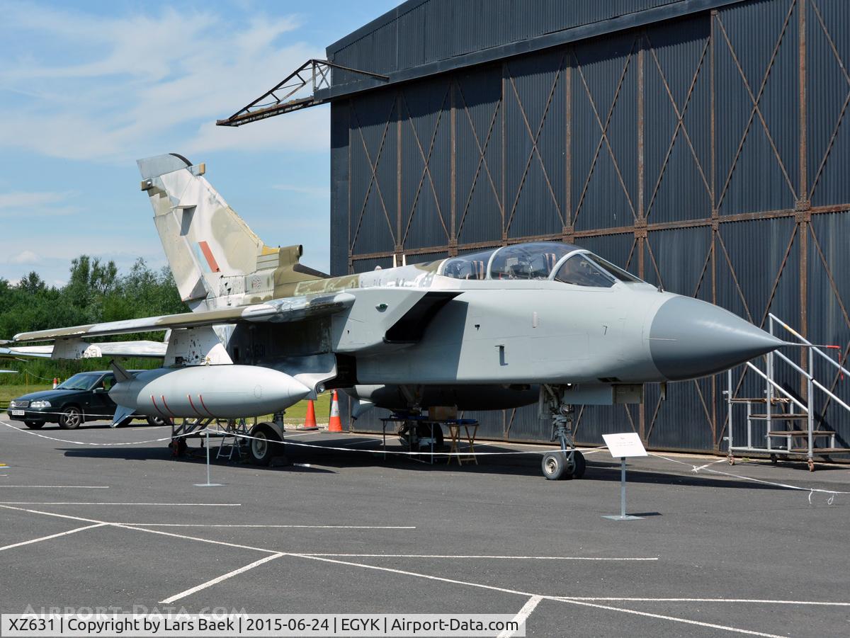 XZ631, 1978 Panavia Tornado GR.1 C/N P.15, On display