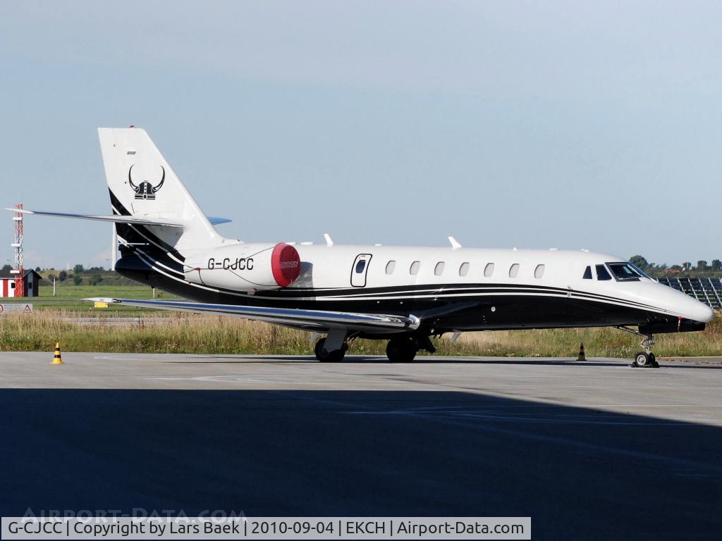 G-CJCC, 2008 Cessna 680 Citation Sovereign C/N 680-0189, Parked