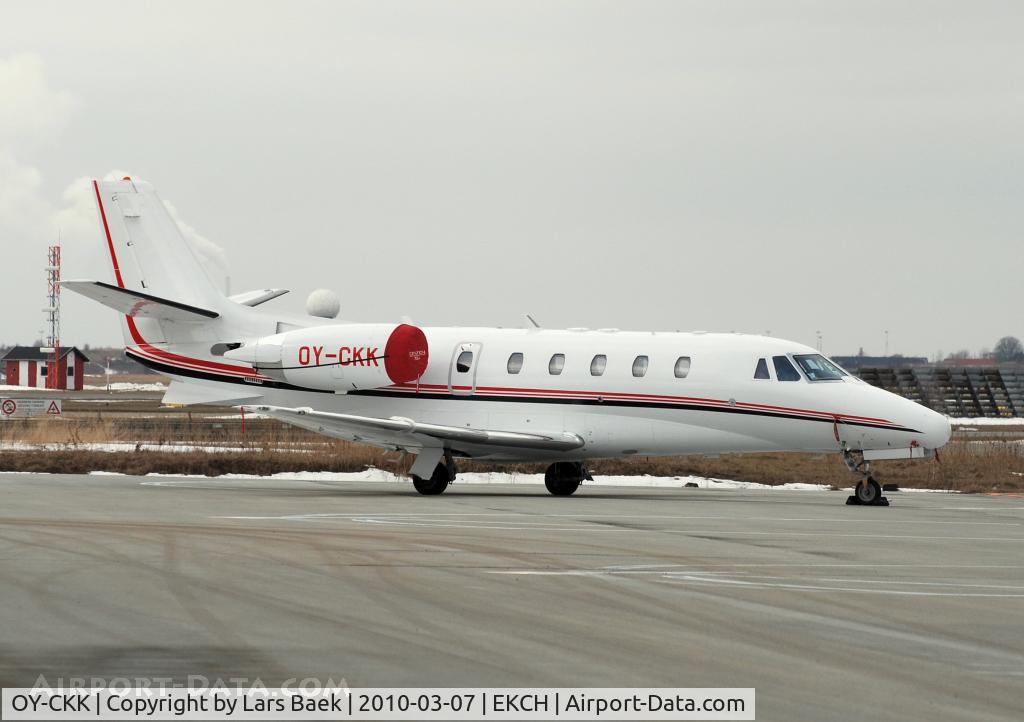 OY-CKK, 2007 Cessna 560 Citation XLS C/N 560-5757, Parked