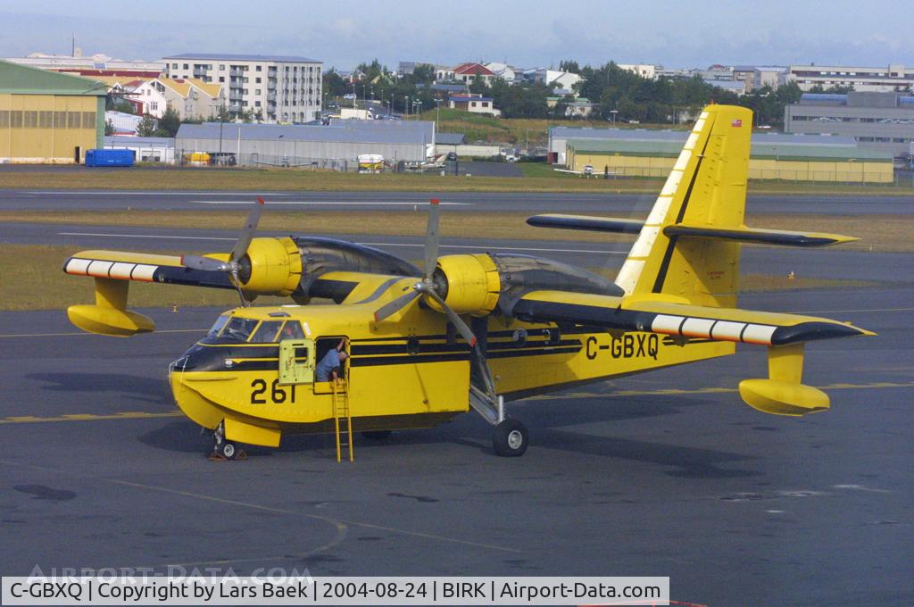 C-GBXQ, Canadair CL-215-IV C/N 1076, Parked, commend Reg. I-SRMC