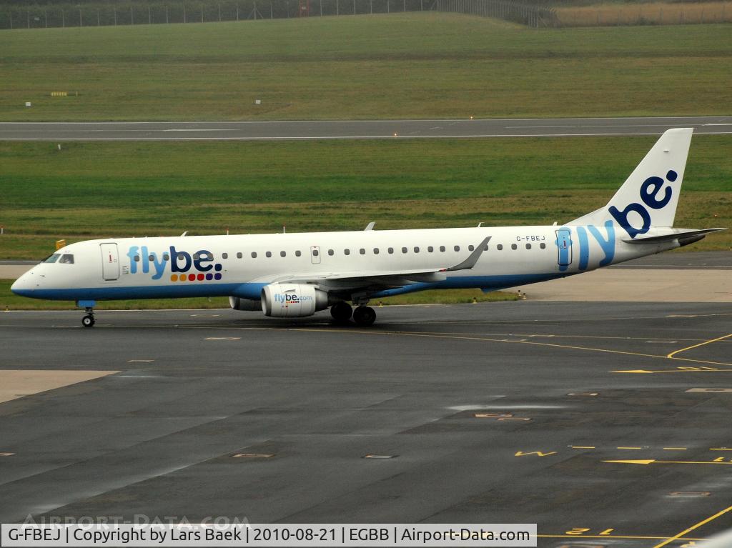G-FBEJ, 2007 Embraer 195LR (ERJ-190-200LR) C/N 19000155, New reg/arline SE-RSN, SAS Link