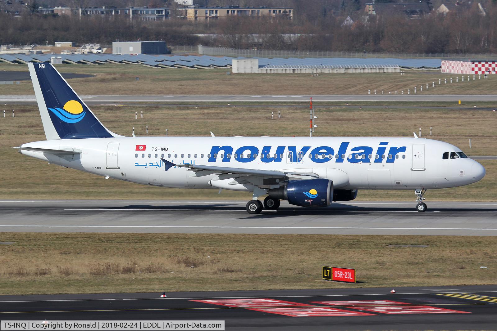 TS-INQ, 2004 Airbus A320-214 C/N 2158, at dus