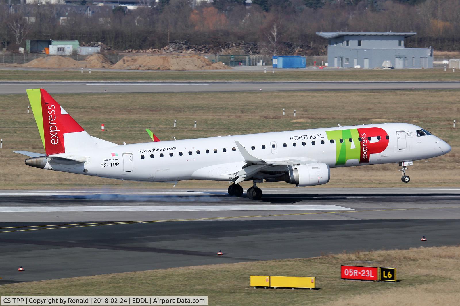 CS-TPP, 2011 Embraer 190LR (ERJ-190-100LR) C/N 19000441, at dus