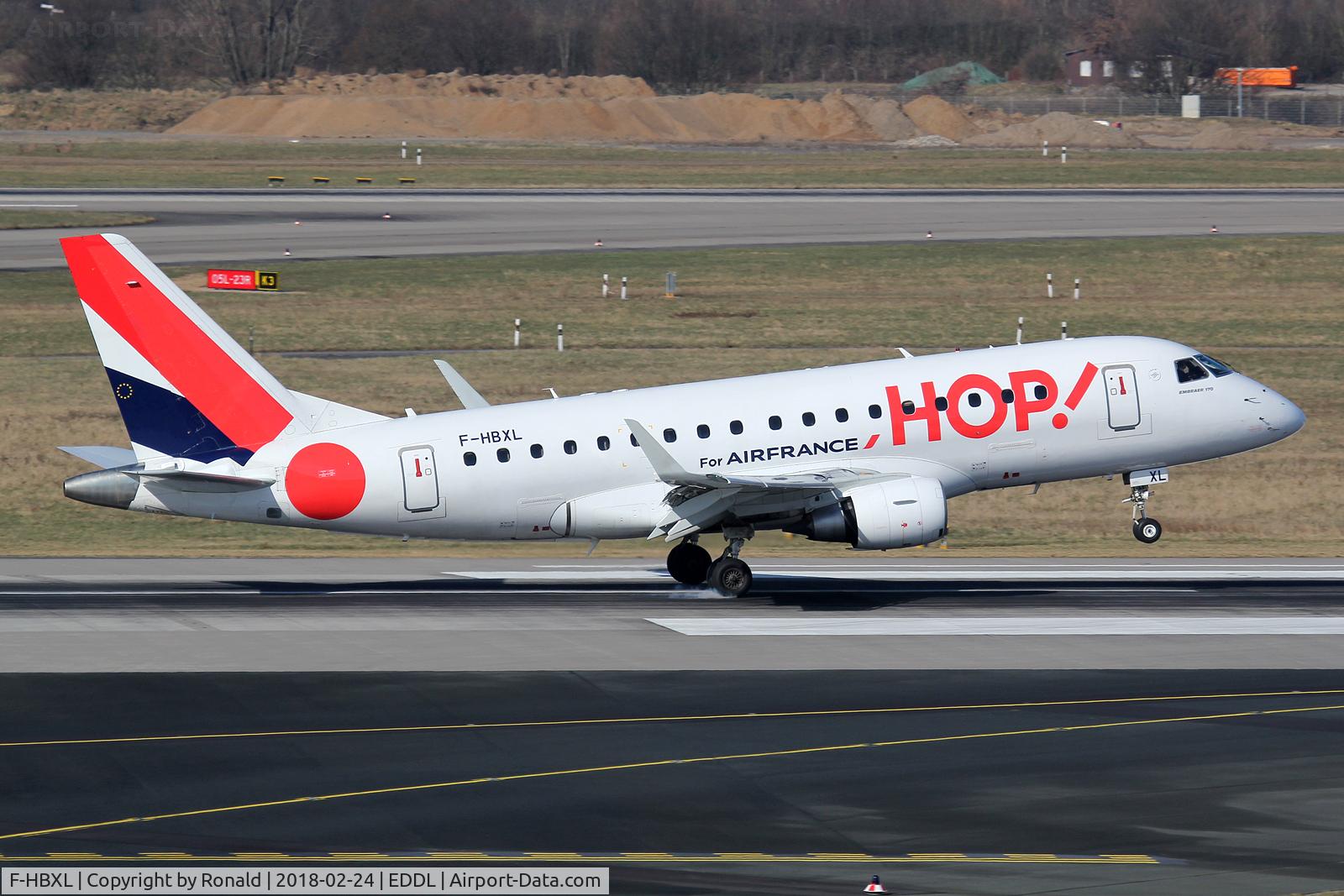 F-HBXL, 2004 Embraer 170LR (ERJ-170-100LR) C/N 17000009, at dus