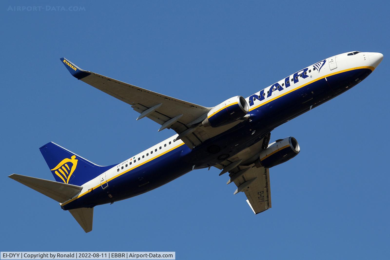 EI-DYY, 2008 Boeing 737-8AS C/N 37521, at bru