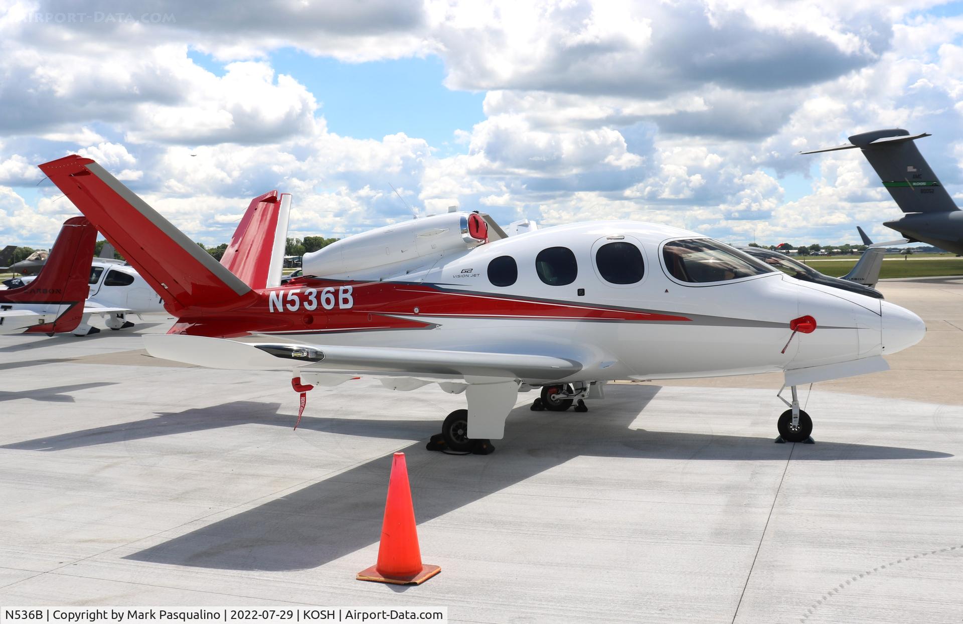 N536B, 2021 Cirrus SF50 C/N 0272, Cirrus SF50