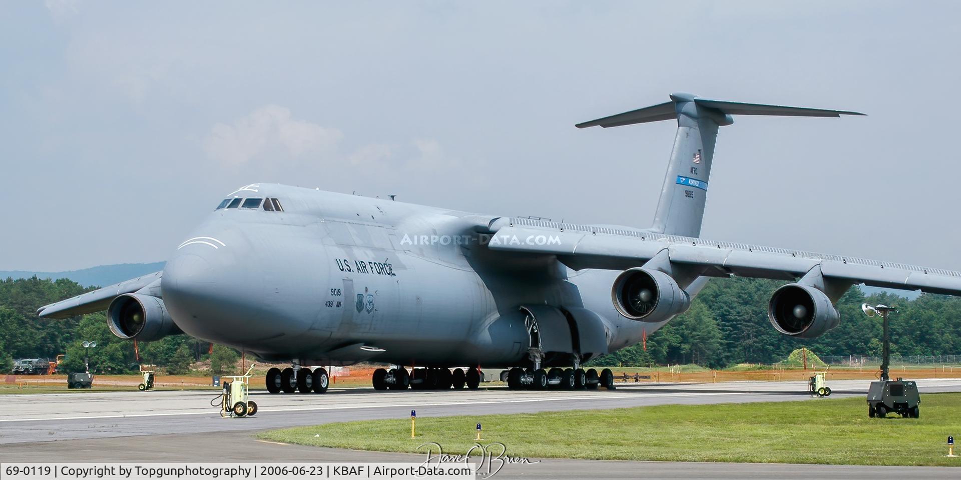 69-0119, 1970 Lockheed C-5A C/N 500-50, 439th AW