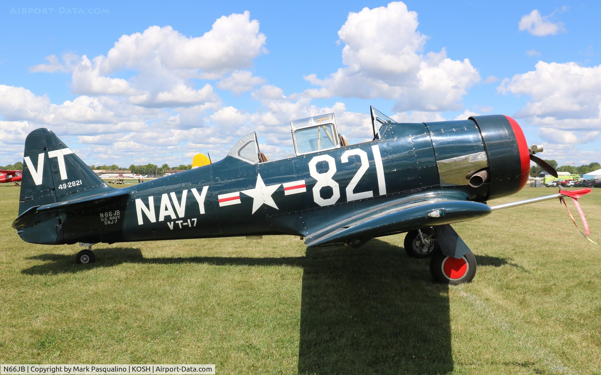 N66JB, 1949 North American T-6G Texan C/N 168-19, North American T-6G
