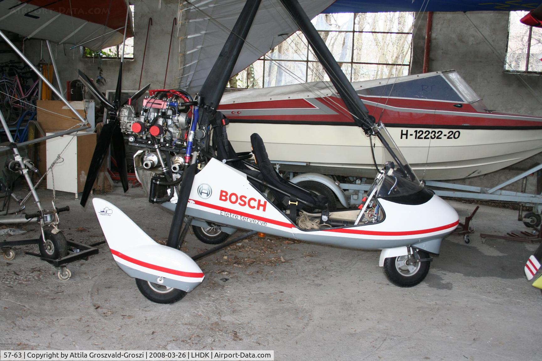 57-63, Halley Apollo Jet Star C/N ..,, LHDK - Dunakeszi Airport, Hungary