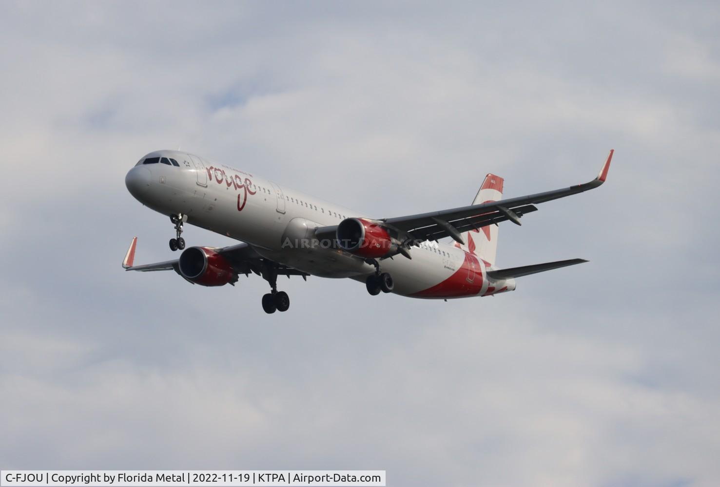 C-FJOU, 2015 Airbus A321-211 C/N 6873, TPA 2022