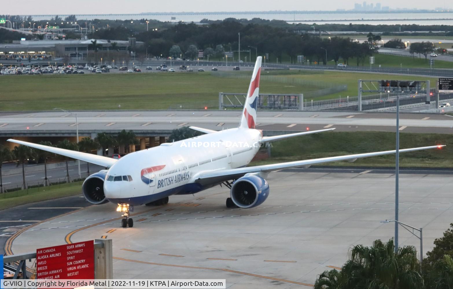 G-VIIO, 1999 Boeing 777-236 C/N 29320, TPA 2022