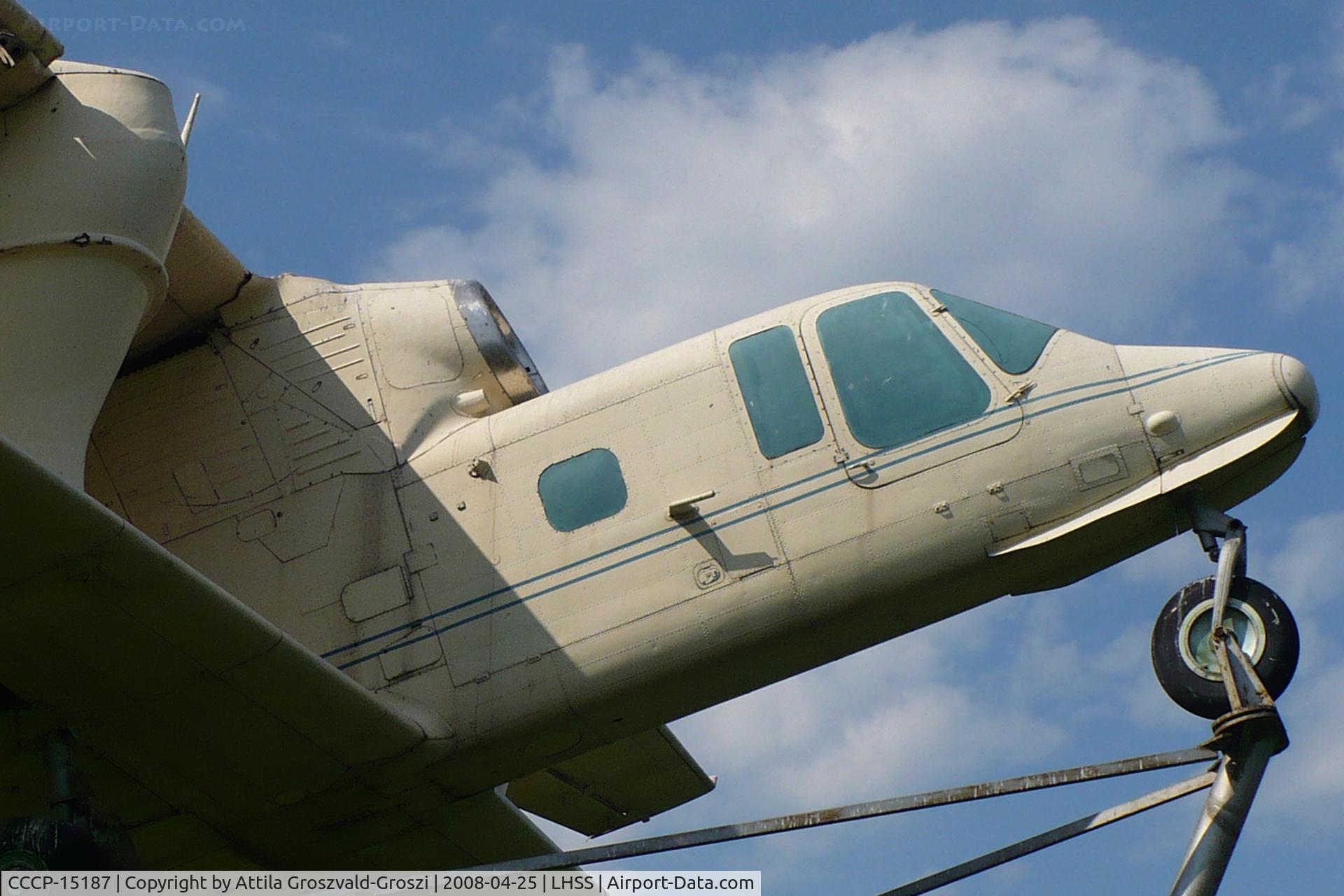 CCCP-15187, PZL-Mielec M-15 Belphegor C/N 1S019-10, LHSS - Szolnok-Szandaszölös Airport, Hungary