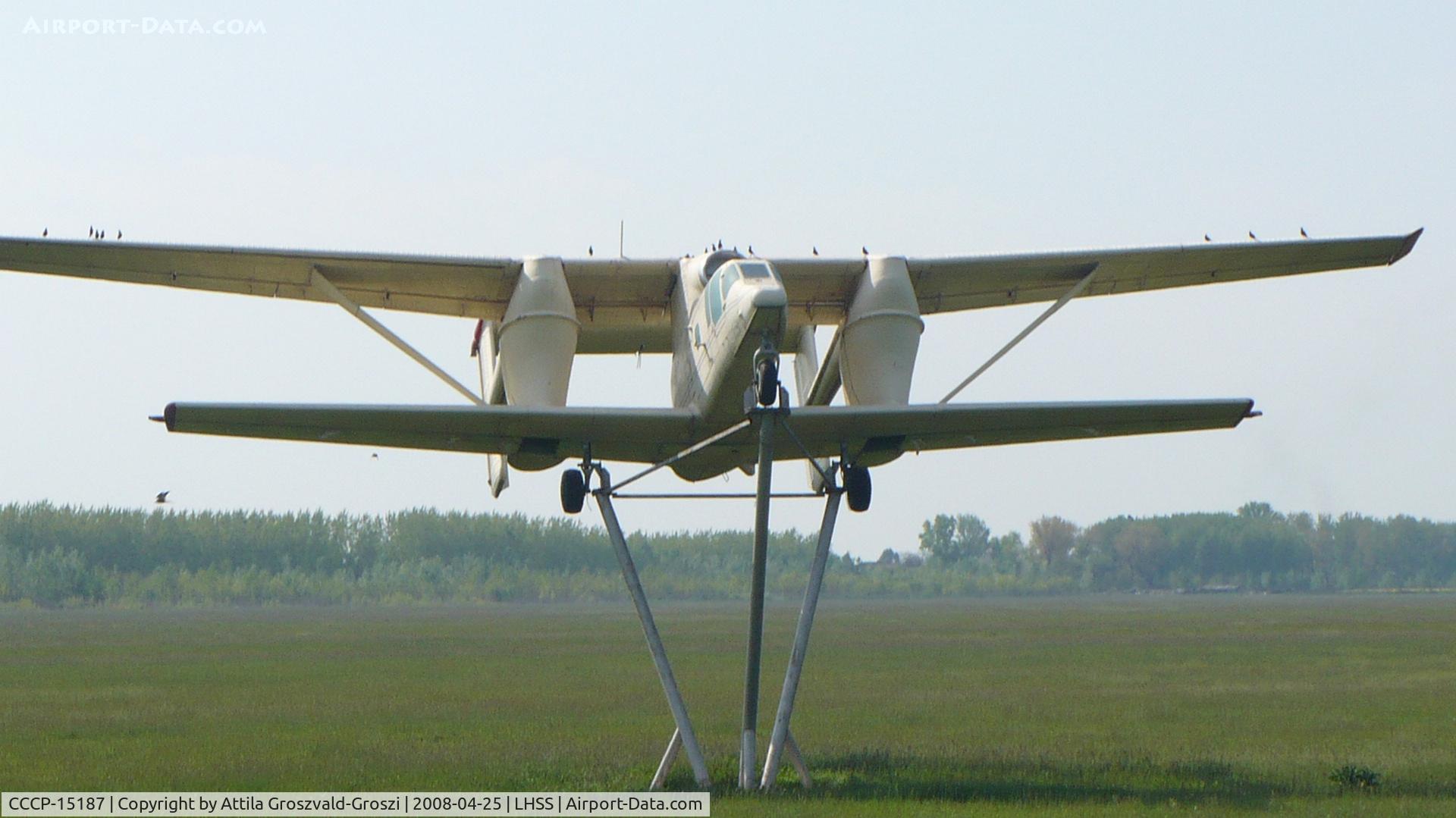 CCCP-15187, PZL-Mielec M-15 Belphegor C/N 1S019-10, LHSS - Szolnok-Szandaszölös Airport, Hungary