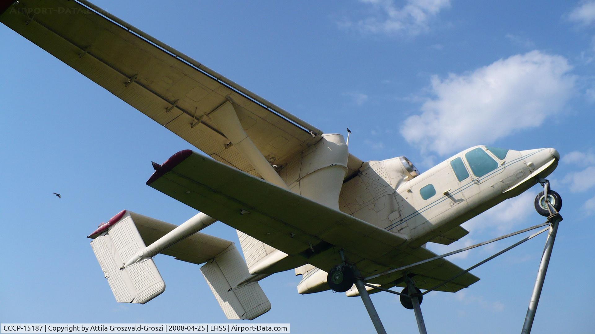 CCCP-15187, PZL-Mielec M-15 Belphegor C/N 1S019-10, LHSS - Szolnok-Szandaszölös Airport, Hungary