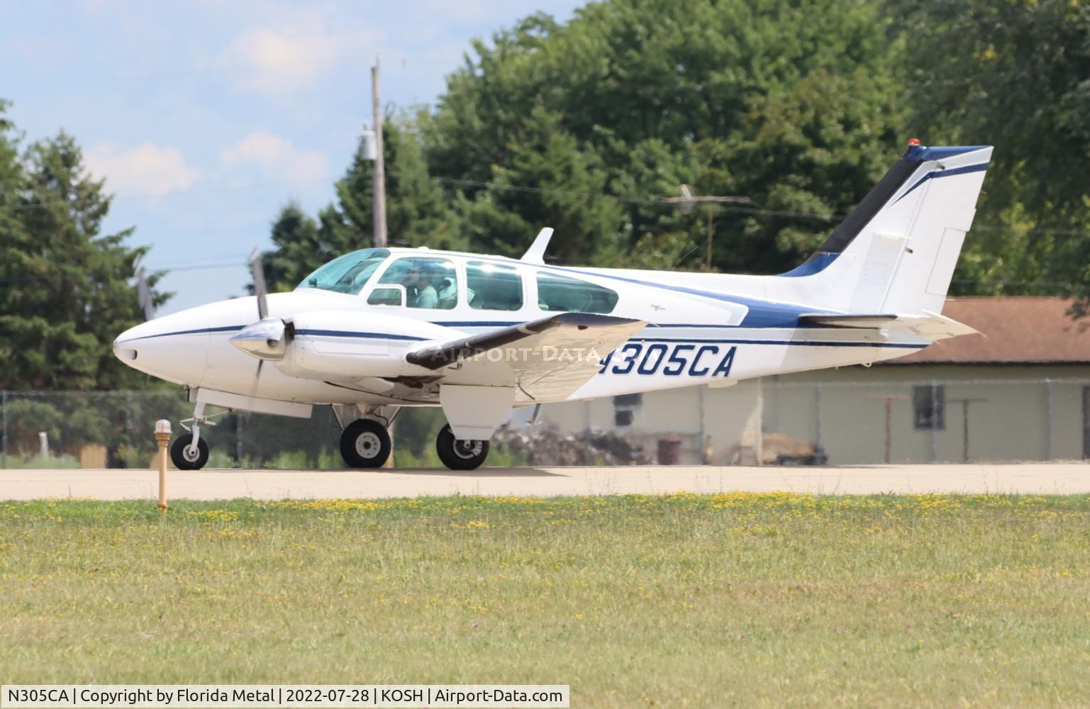 N305CA, 1964 Beech 95-B55 Baron C/N TC-584, OSH 2022