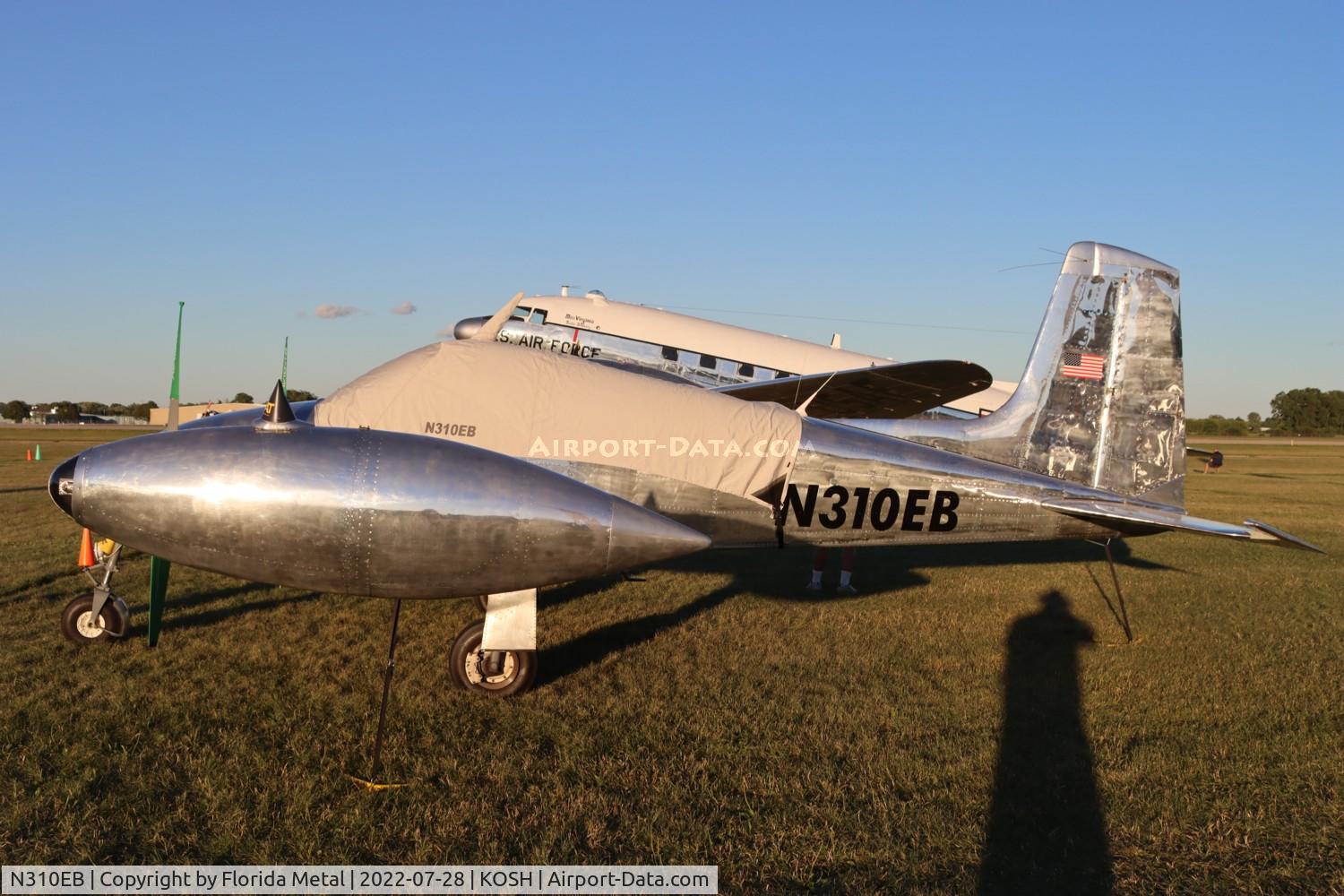 N310EB, 1956 Cessna 310 C/N 35446, Cessna 310
