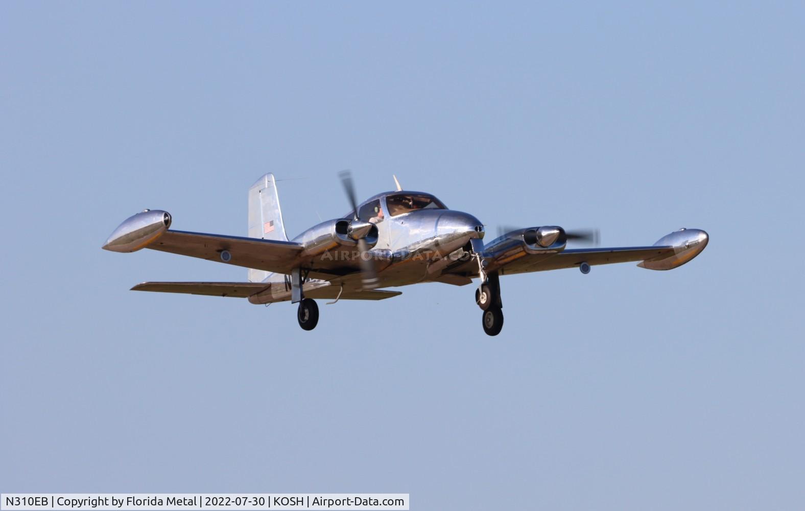 N310EB, 1956 Cessna 310 C/N 35446, OSH 2022