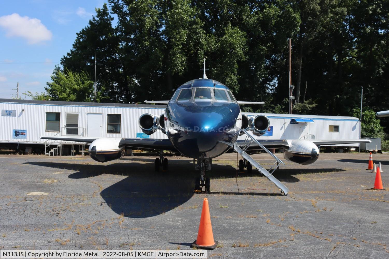 N313JS, 1966 Lockheed L-1329 JetStar 731 C/N 5086, Dobbins Air Museum 2022