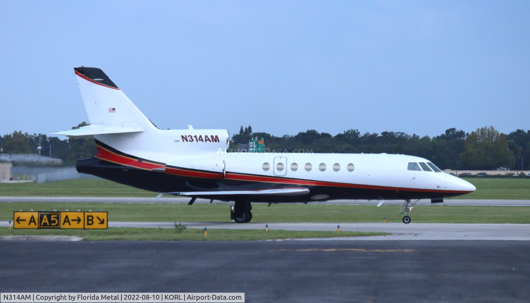 N314AM, 1990 Dassault Falcon 50 C/N 205, ORL 2022