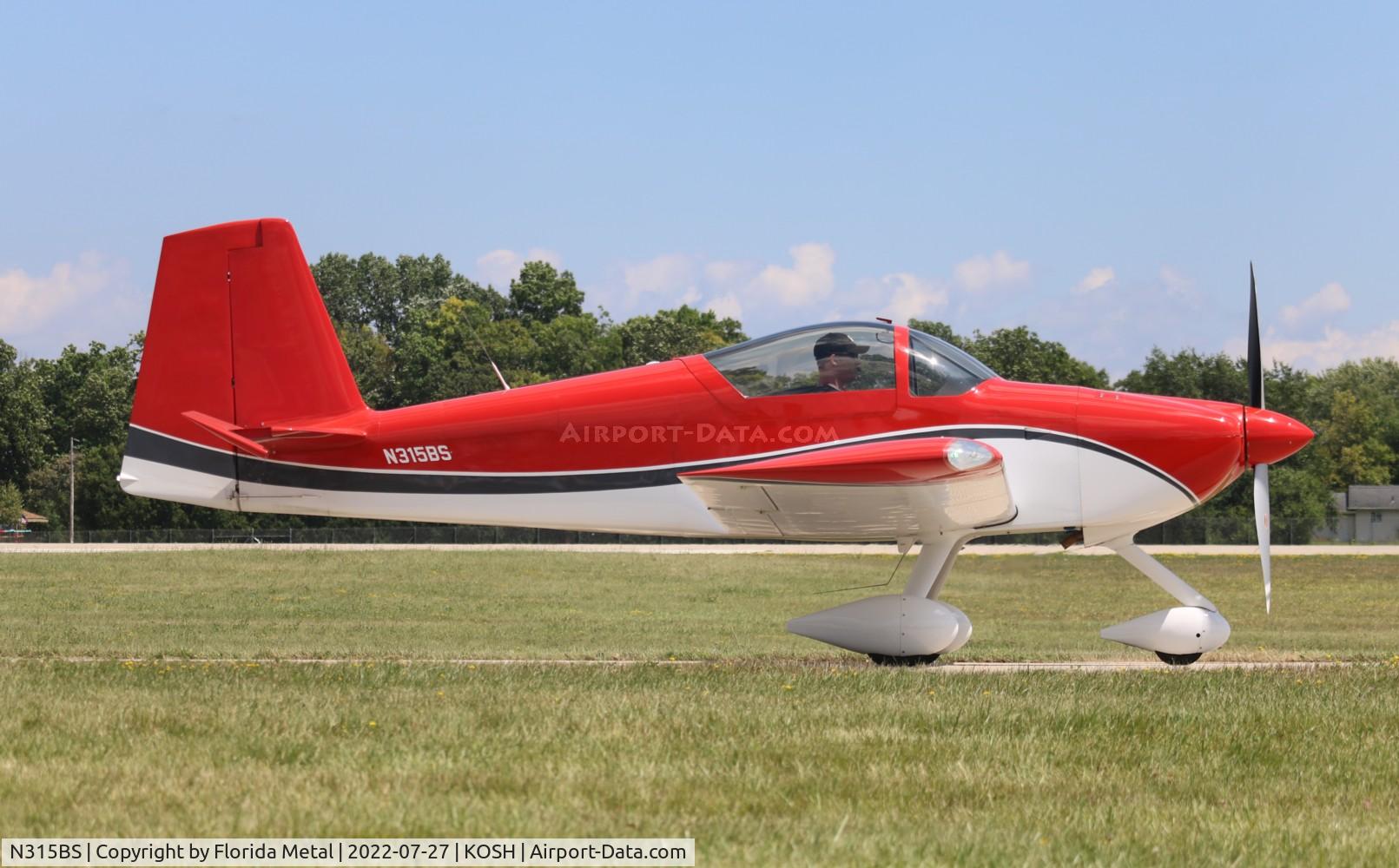 N315BS, Vans RV-7A C/N 74073, OSH 2022