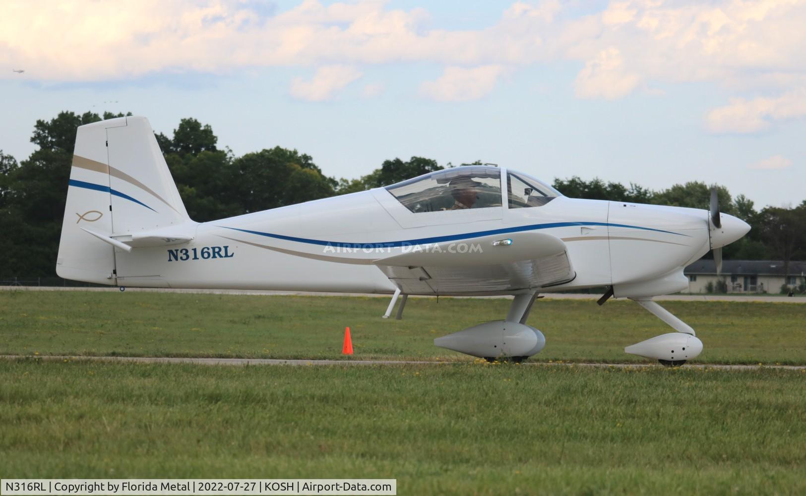 N316RL, 2005 Vans RV-6A C/N 25826, OSH 2022