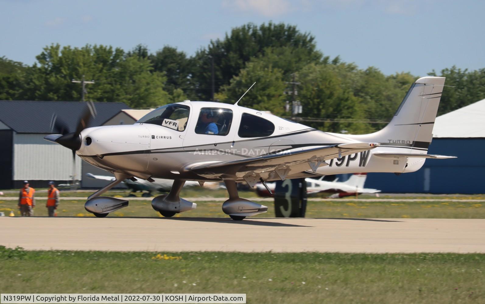 N319PW, 2014 Cirrus SR22T C/N 0789, OSH 2022
