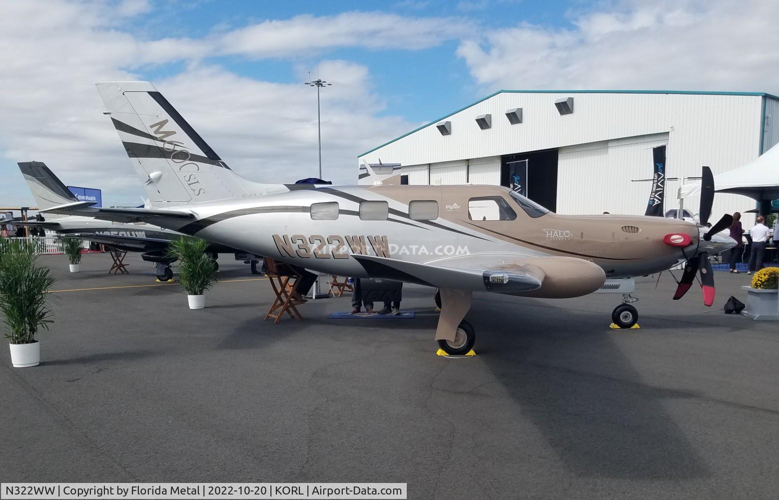 N322WW, 2021 Piper PA-46-600TP (M600) C/N 4698133, NBAA 2022
