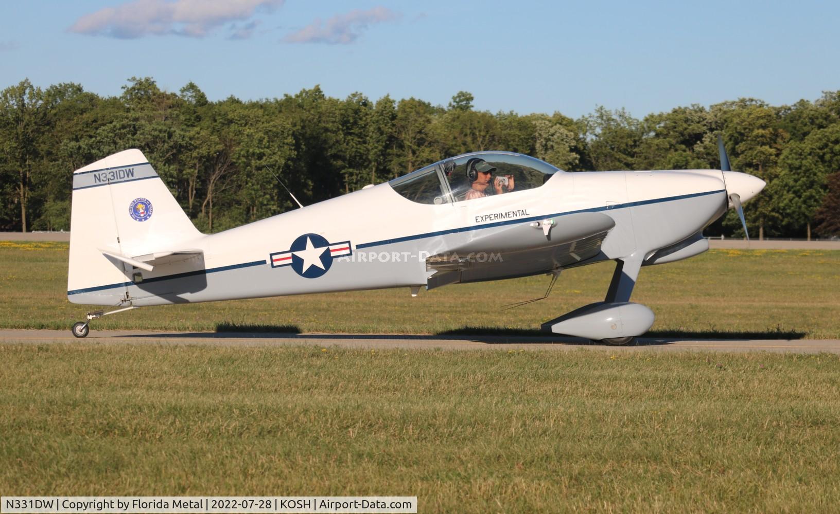 N331DW, 2001 Watson Darrel E DW1 C/N 001, OSH 2022 - looks like a Van's aircraft but FAA site says it is a DW1