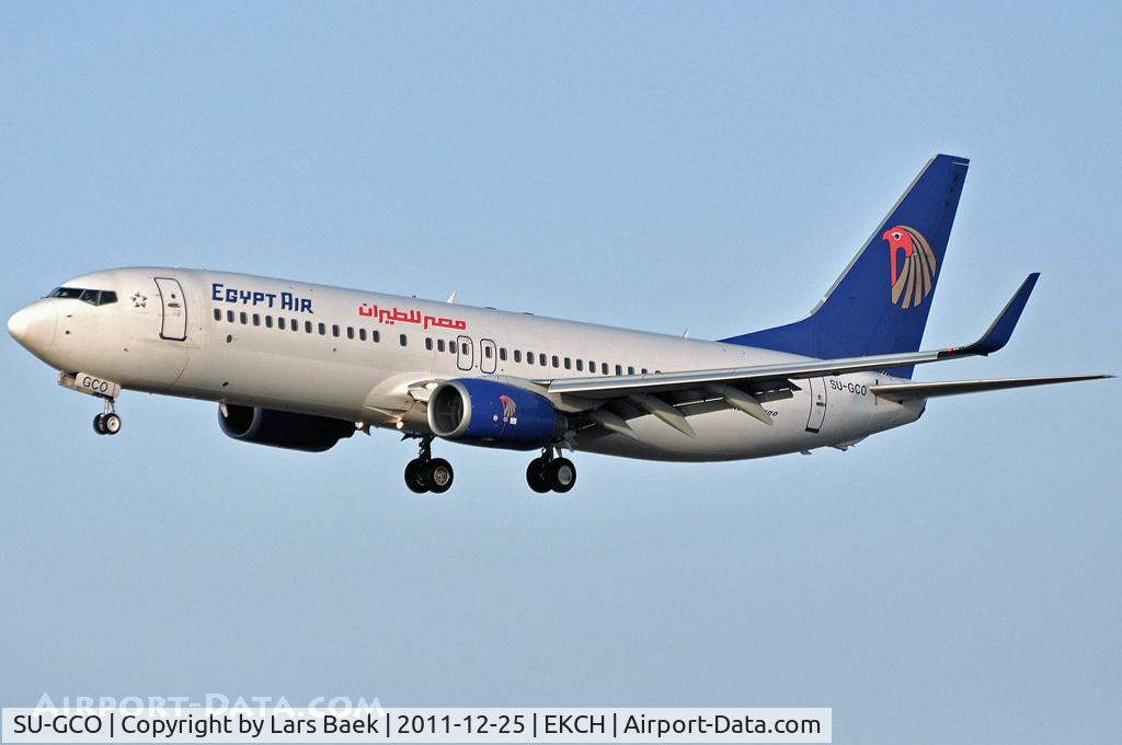 SU-GCO, 2007 Boeing 737-866 C/N 35561, RWY22L