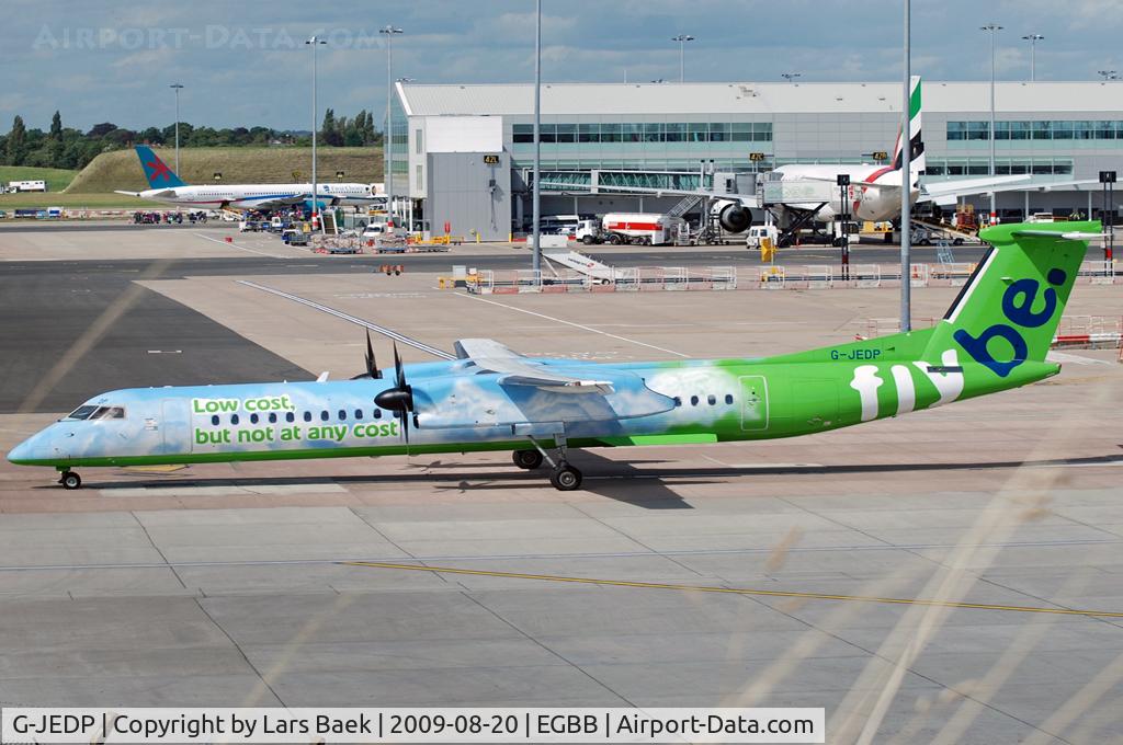 G-JEDP, 2003 De Havilland Canada DHC-8-402Q Dash 8 C/N 4085, Parked