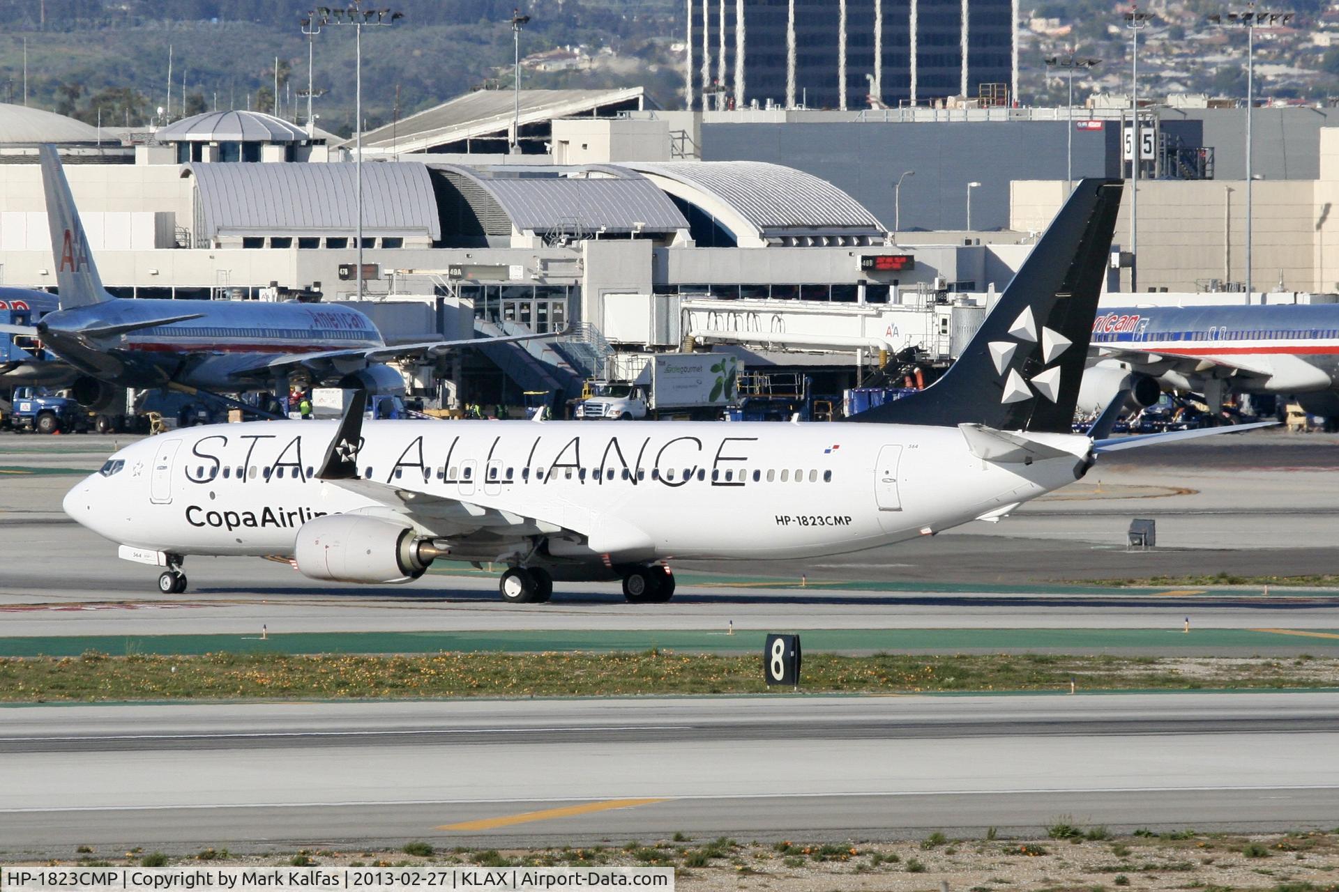 HP-1823CMP, 2012 Boeing 737-86N C/N 39398, Copa B738, HP-1823CMP at KLAX