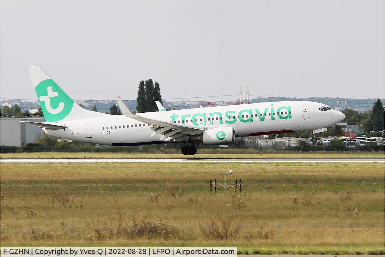 F-GZHN, 1999 Boeing 737-85H C/N 29445, Boeing 737-85H, Landing rwy 06, Paris-Orly airport (LFPO-ORY)