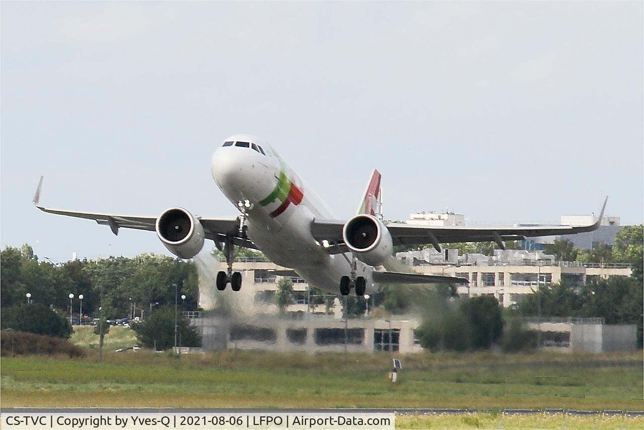 CS-TVC, 2019 Airbus A320-251NEO C/N 8831, Airbus A320-251, Taking off rwy 24, Paris Orly airport (LFPO-ORY)