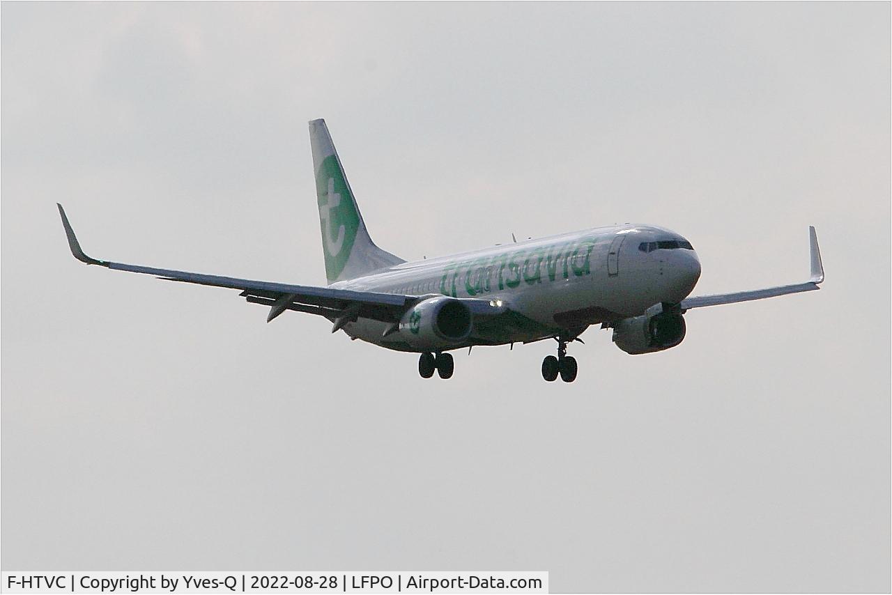 F-HTVC, 2016 Boeing 737-8K2 C/N 62150, Boeing 737-8K2, On final rwy 06, Paris Orly airport (LFPO-ORY)