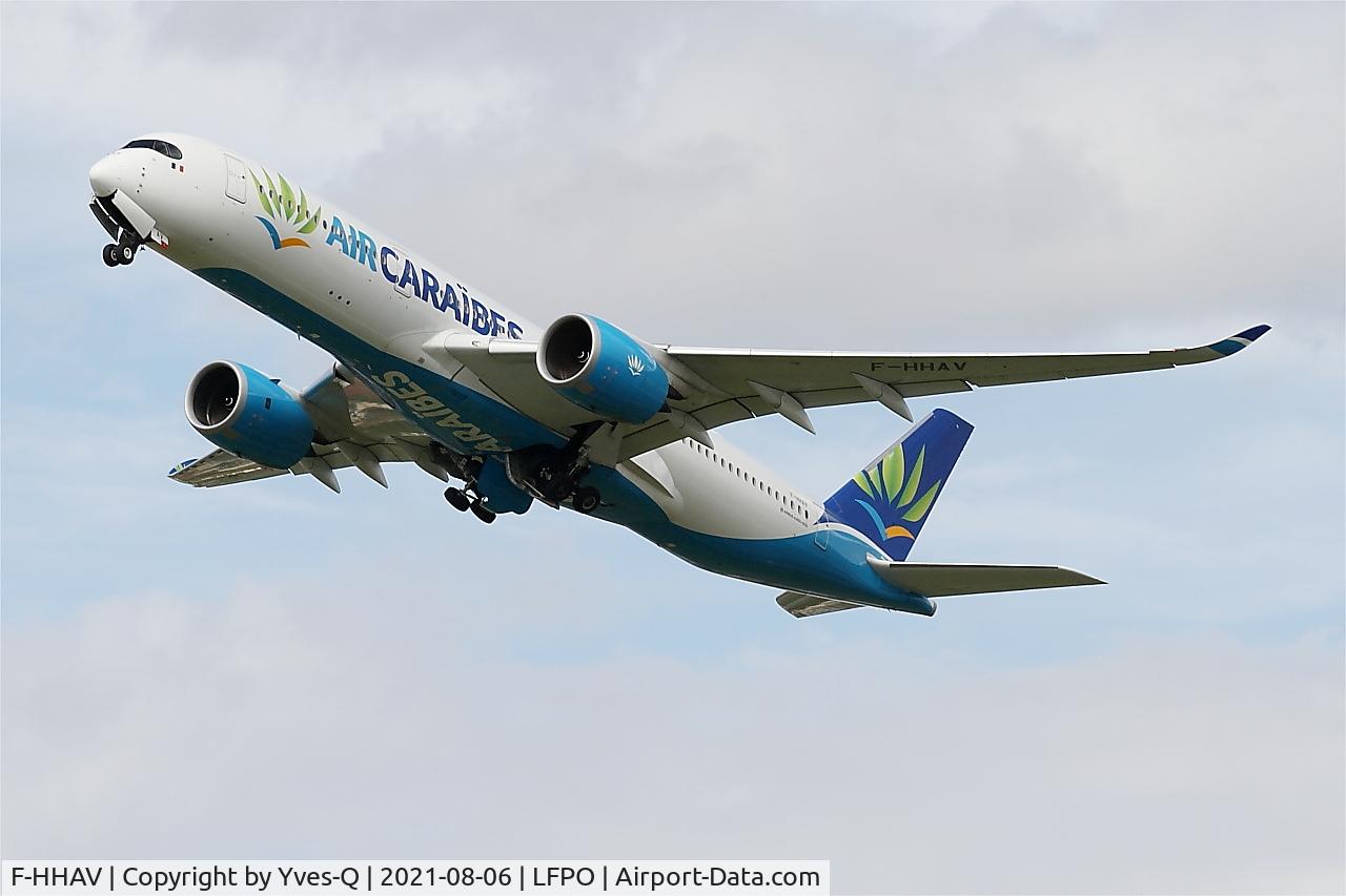 F-HHAV, 2016 Airbus A350-941 C/N 0082, Airbus A350-941, Taking off rwy 24,Paris Orly airport (LFPO-ORY)