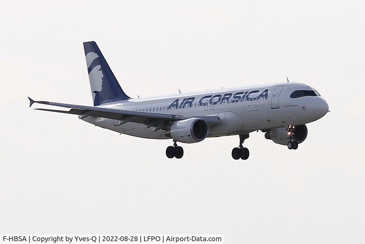 F-HBSA, 2009 Airbus A320-216 C/N 3882, Airbus A320-216, On final rwy 06, Paris Orly Airport (LFPO-ORY)