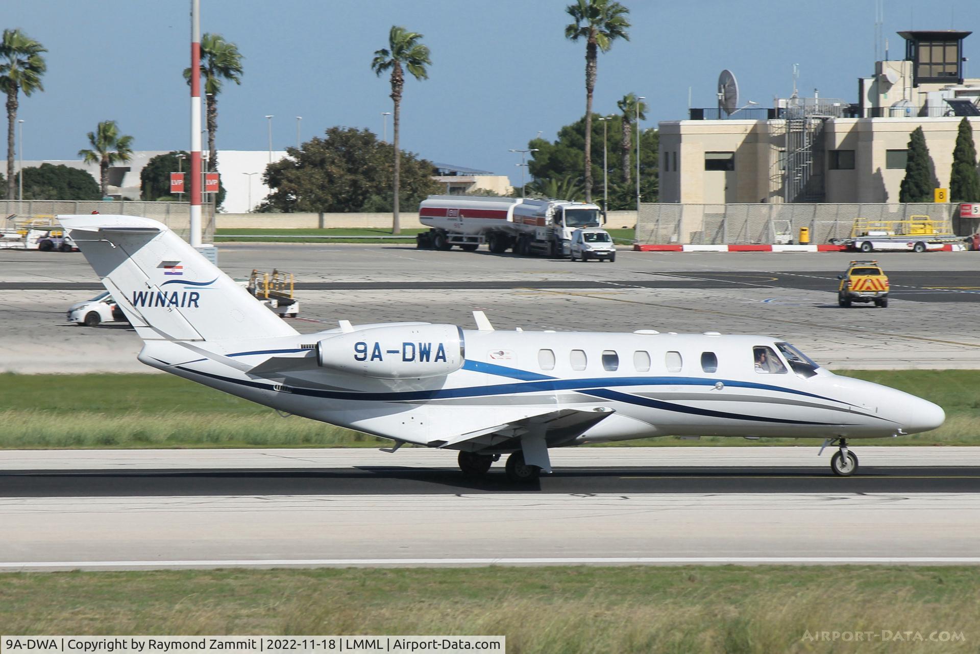 9A-DWA, 2008 Cessna 525A CitationJet CJ2+ C/N 525A-0412, Cessna 525A 9A-DWA Winair
