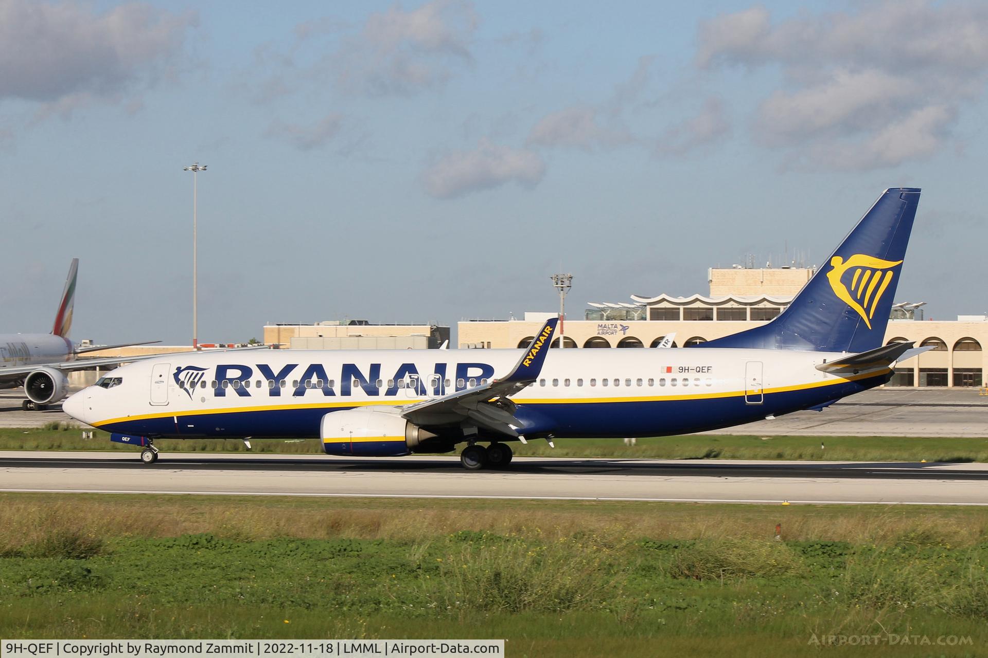 9H-QEF, 2018 Boeing 737-800 C/N 44824, B737-800 9H-QEF Malta Air
