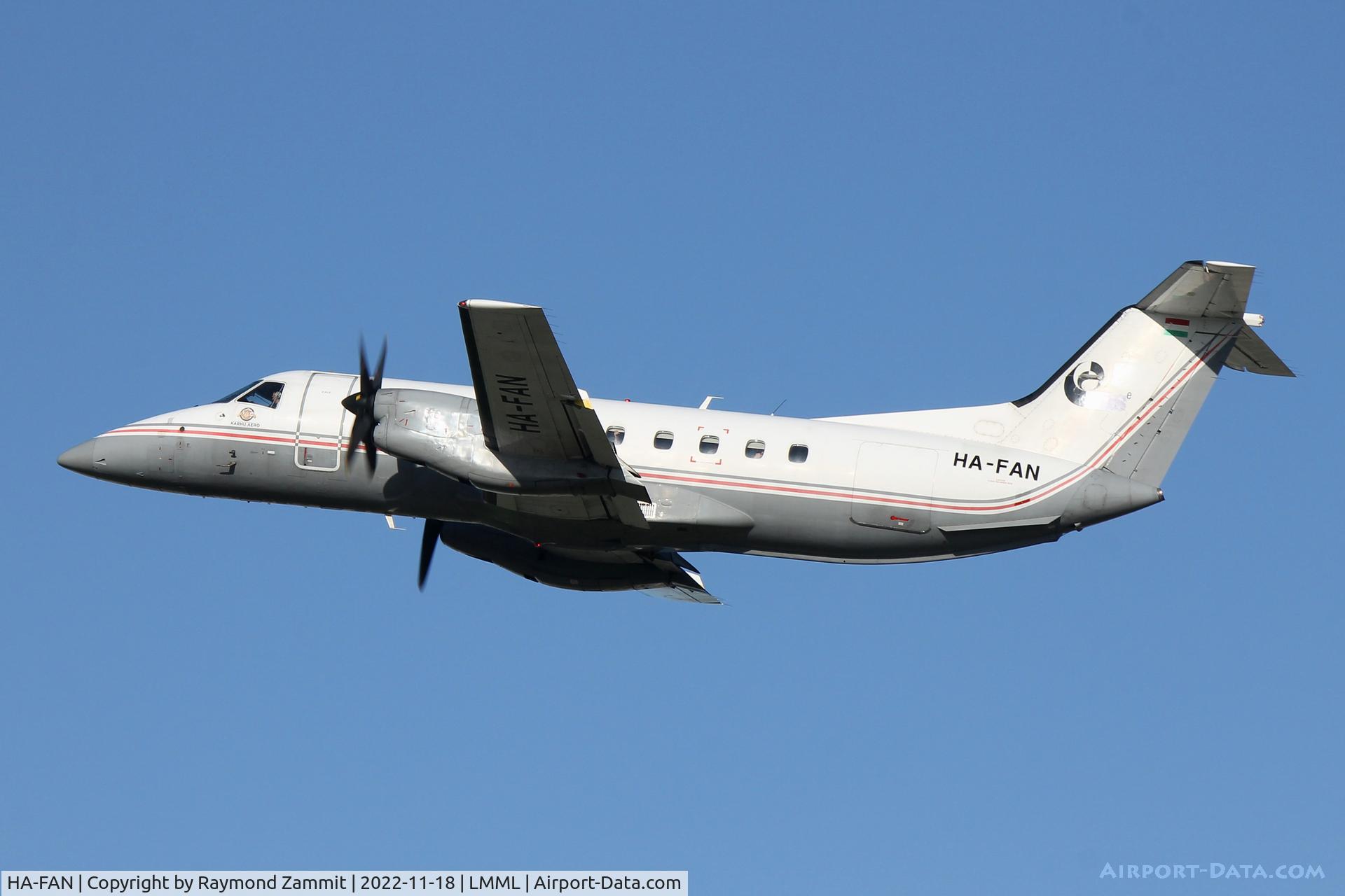 HA-FAN, 1988 Embraer EMB-120ER Brasilia C/N 120104, Embraer EMB-120ER Brasilia HA-FAN Budapest Aircraft Services
