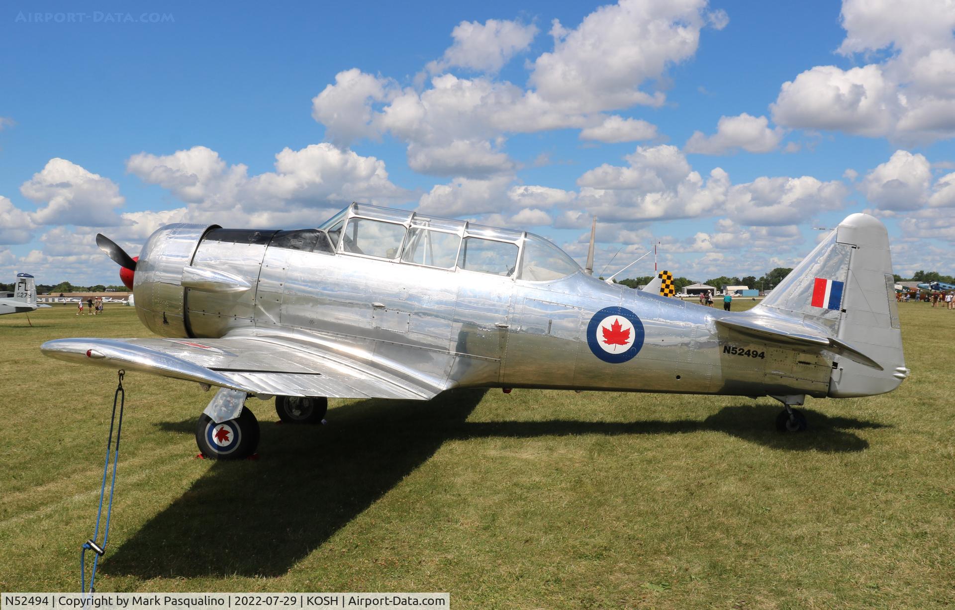 N52494, Canadian Car & Foundry Harvard MK IV C/N CCF4-387, Harvard MK IV