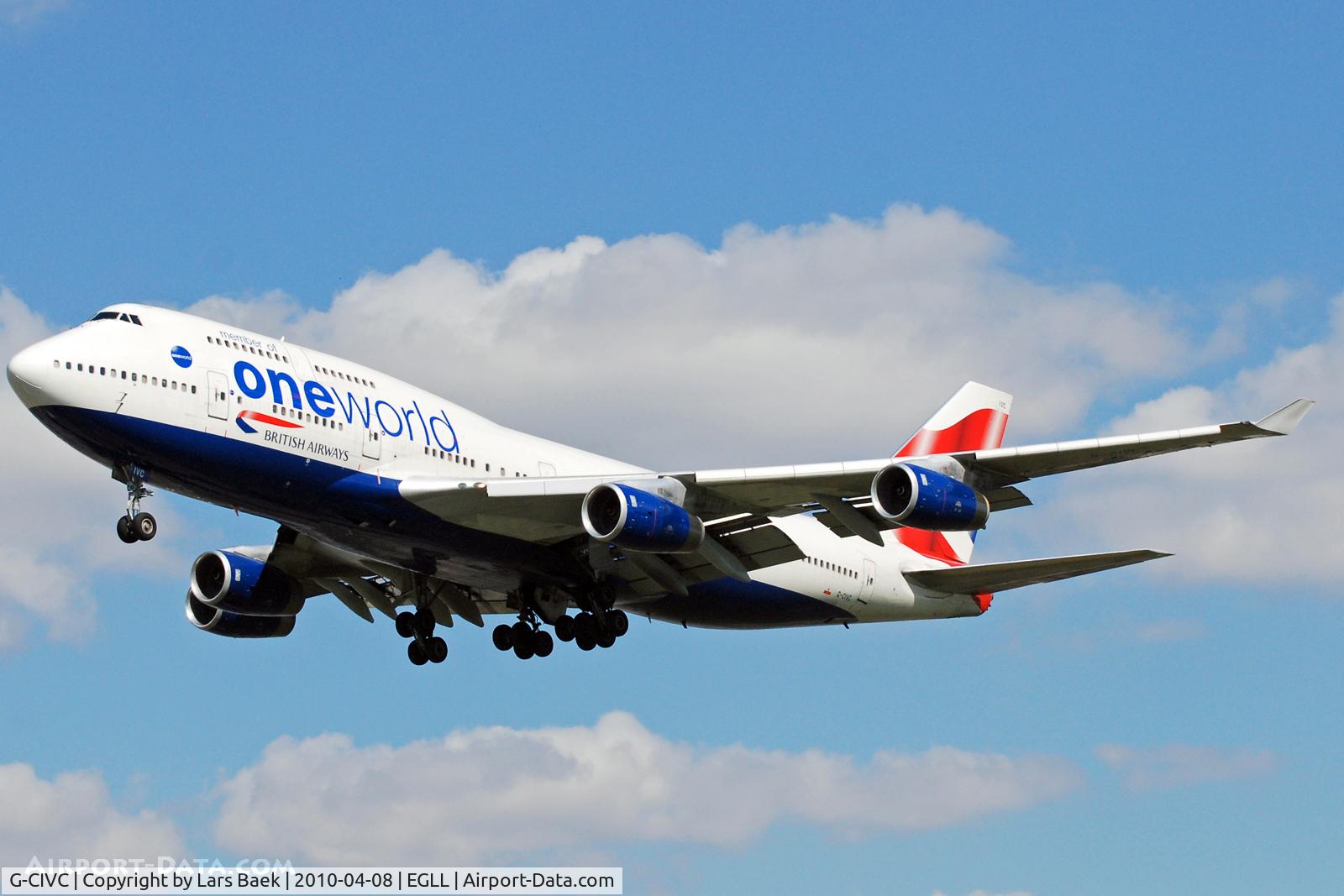 G-CIVC, 1994 Boeing 747-436 C/N 25812, RWY27L Myrtle Ave