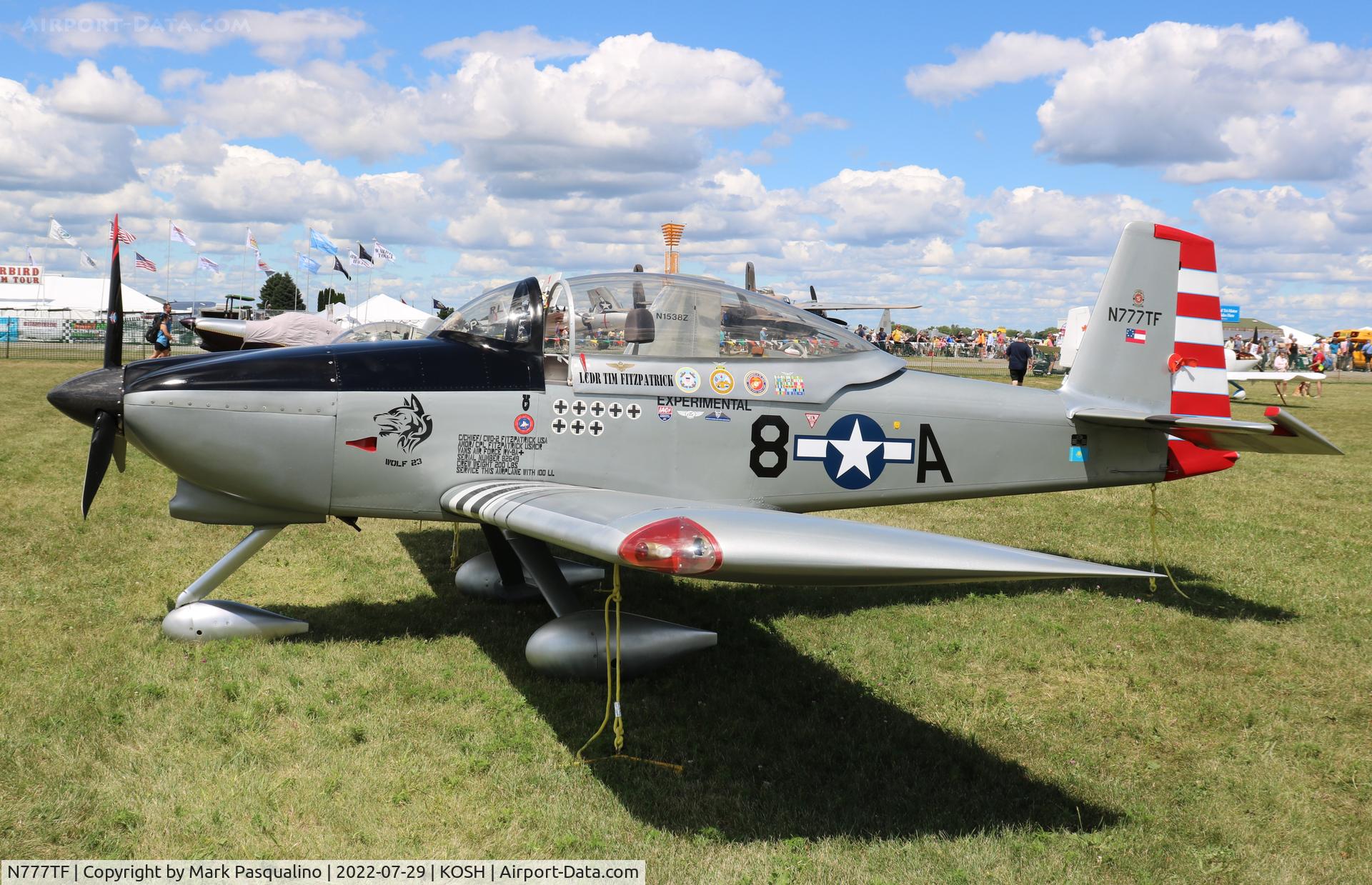 N777TF, 2011 Vans RV-8 C/N 82649, Vans RV-8