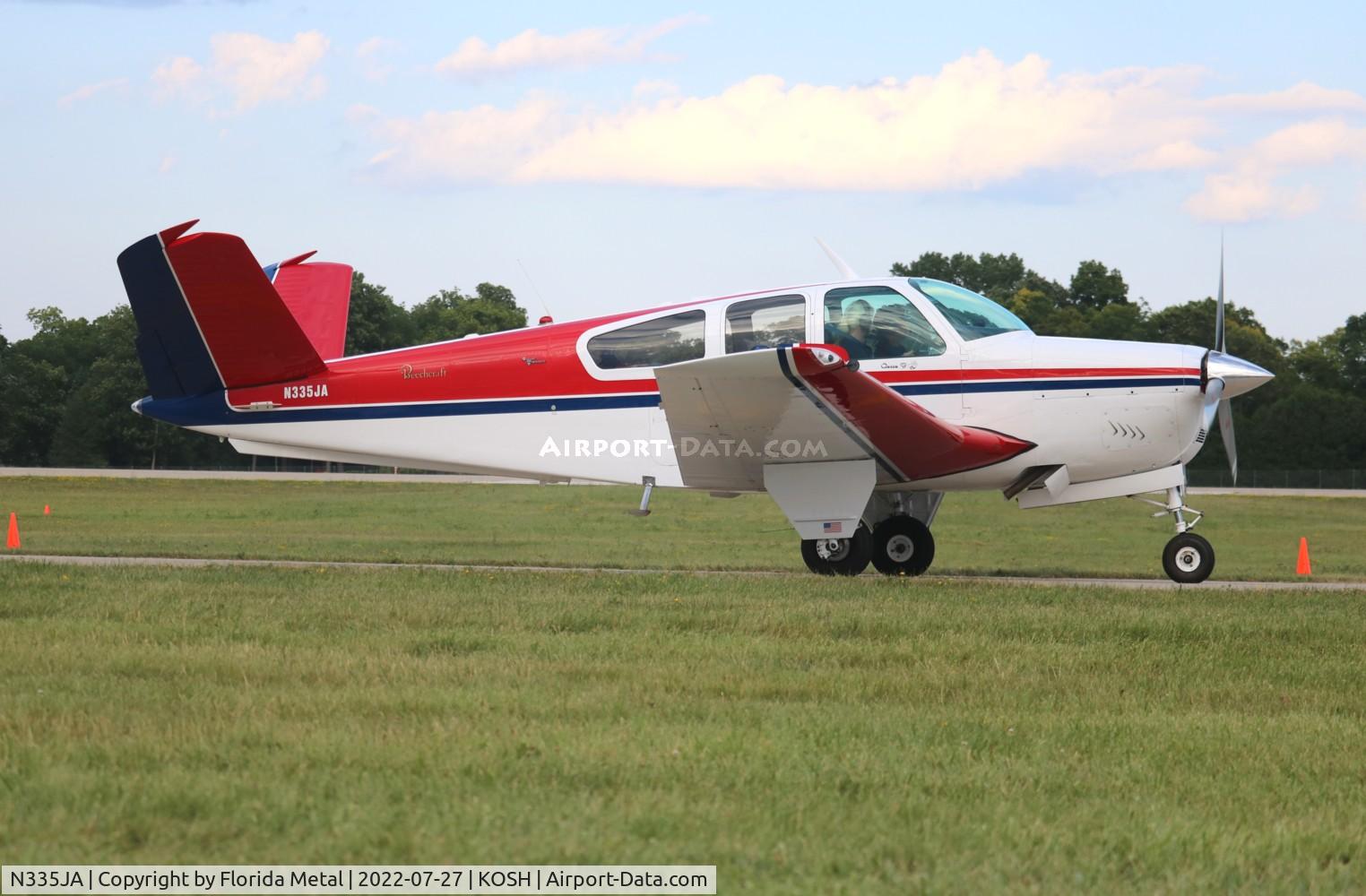 N335JA, 1964 Beech S35 Bonanza C/N D-7576, OSH 2022