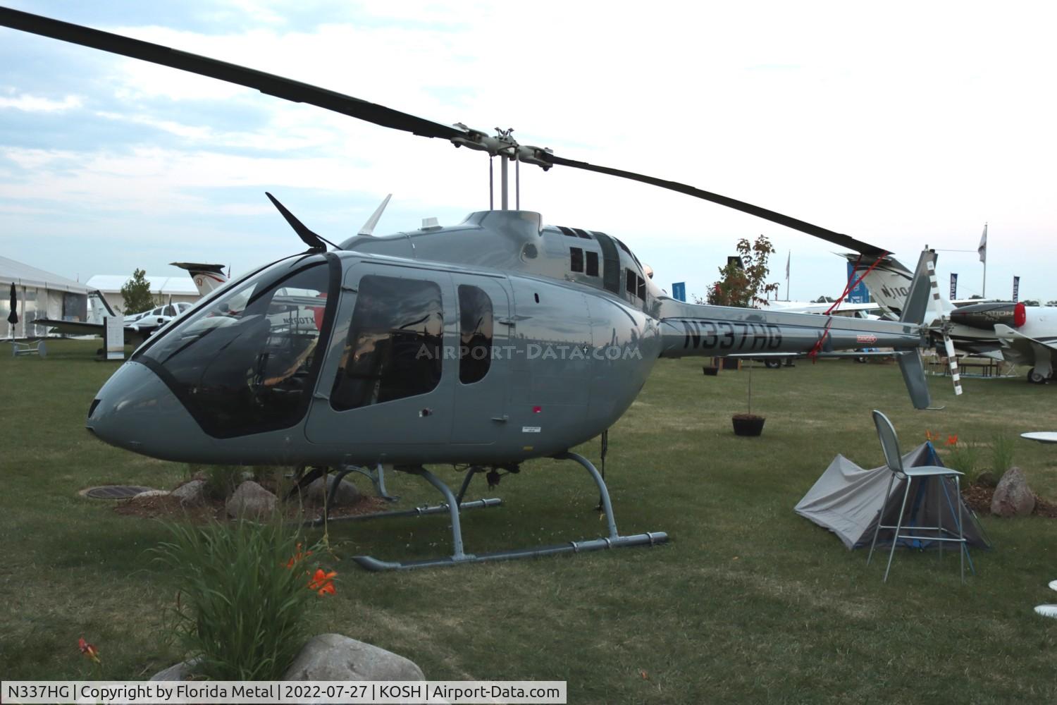 N337HG, 2021 Bell 505 Jet Ranger X C/N 65337, OSH 2022