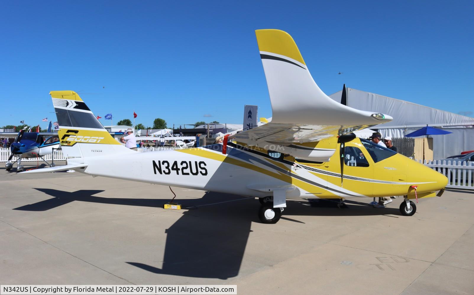 N342US, 2021 Tecnam P-2006T C/N 342/US, OSH 2022