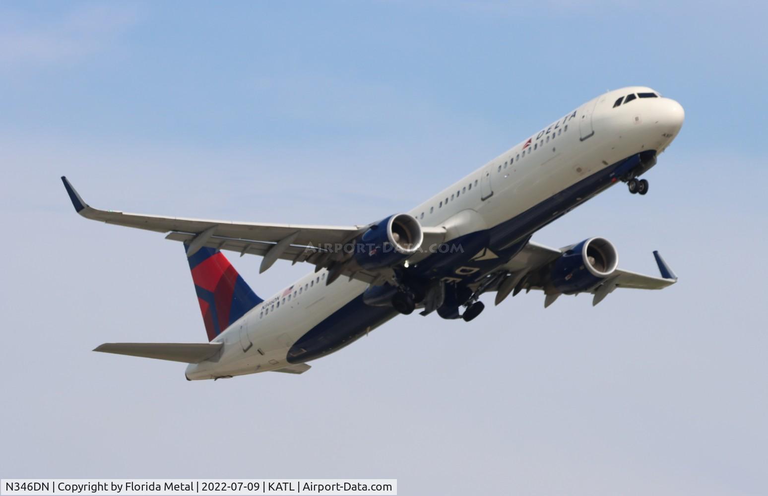 N346DN, 2018 Airbus A321-211 C/N 8227, ATL 2022